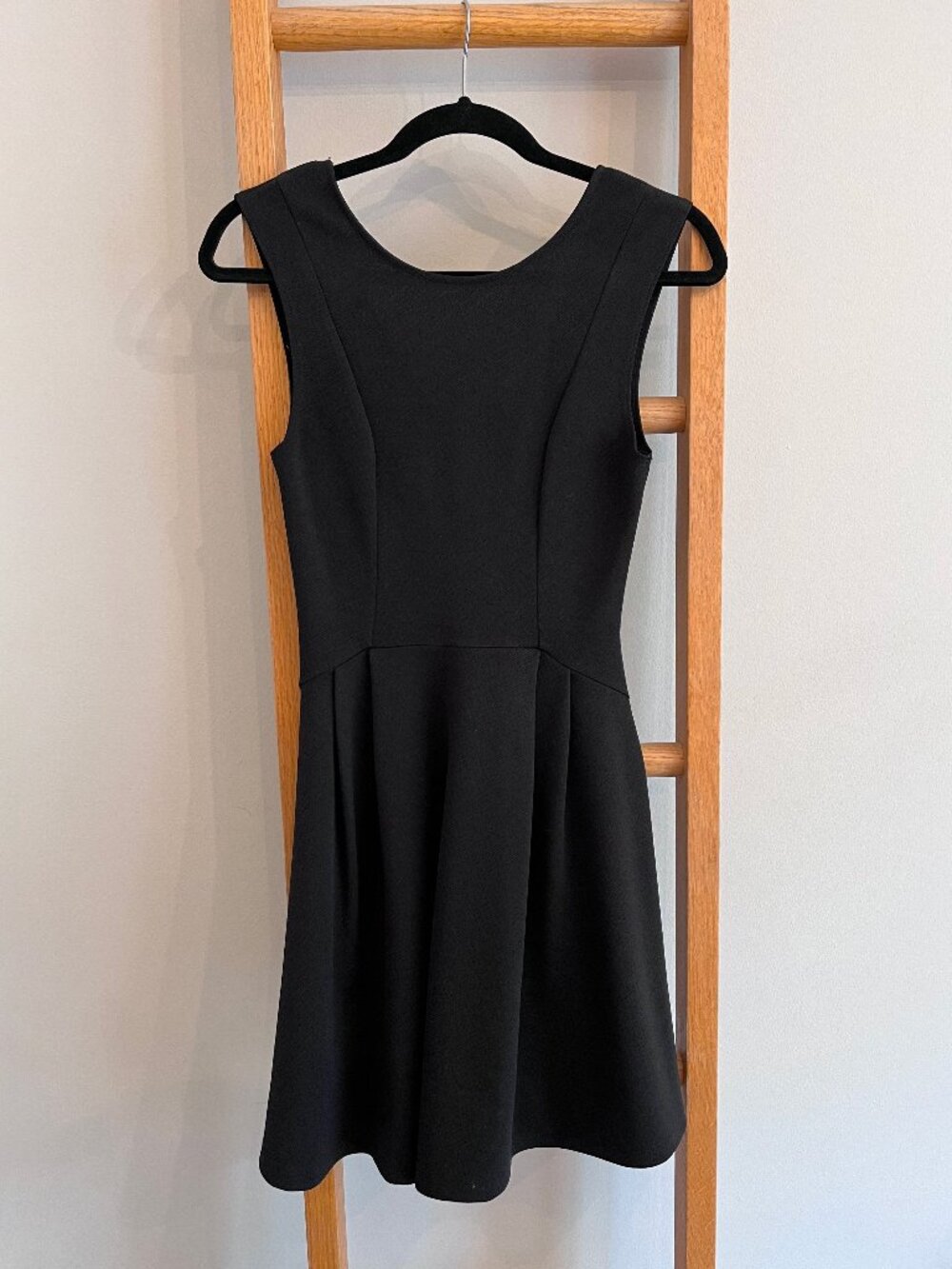 Everly Black Skater Dress